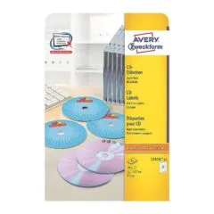 AVERY Zweckform CD-Etiketten SuperSize