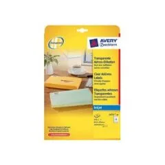 AVERY Zweckform Folien-Adressetiketten 63,5 x 29,6 mm