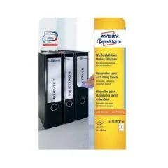 AVERY Zweckform Ordneretiketten 61,0 x 192,0 mm weiß