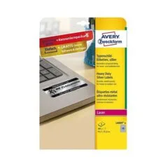 AVERY Zweckform Typenschildetiketten 45,7 x 21,2 mm