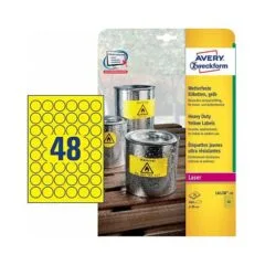 AVERY Zweckform wetterfeste Folienetiketten 30,0 x 30,0 mm