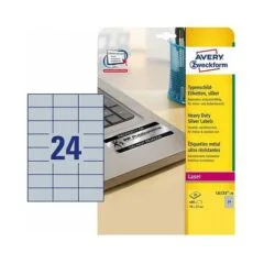 AVERY Zweckform Typenschildetiketten 70,0 x 37,0 mm