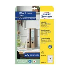 AVERY Zweckform Ordneretiketten 38,0 x 192,0 mm weiß