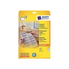 AVERY Zweckform Etiketten 6121 weiß 38,0 x 21,2 mm