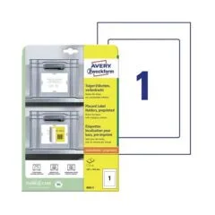 AVERY Zweckform Träger-Etiketten 160,0 x 220,0 mm