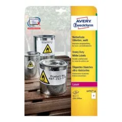 AVERY Zweckform wetterfeste Folienetiketten 210,0 x 148,0 mm