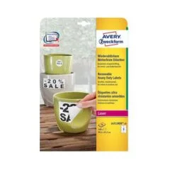 AVERY Zweckform wetterfeste Folienetiketten 99,1 x 67,7 mm