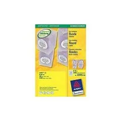 AVERY Zweckform Etiketten L3415-100 weiß 40,0 x 40,0 mm