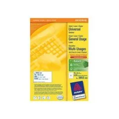AVERY Zweckform Etiketten 3652-200 weiß 70,0 x 42,3 mm