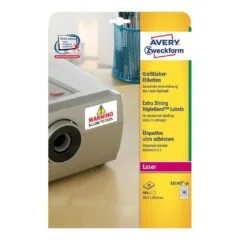 AVERY Zweckform Folien-Kraftklebe-Etiketten 45,7 x 25,4 mm