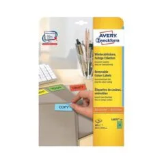 AVERY Zweckform Etiketten 63,5 x 33,9 mm, grün