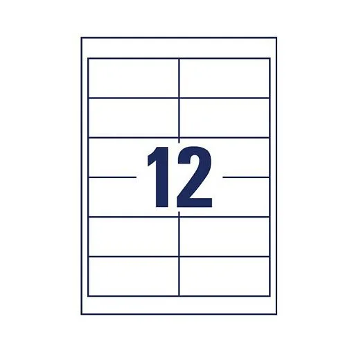 AVERY Zweckform Etiketten 97,0 x 42,3 mm, weiß — image 3