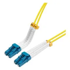Bendable LC-LC Singlemode Fibre Cable Duplex 2m OS2