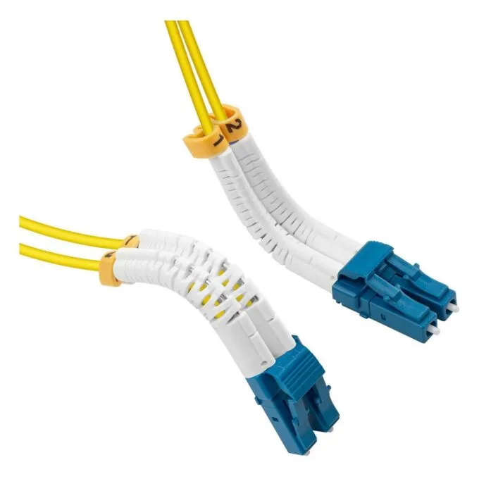 Bendable LC-LC Singlemode Fibre Cable Duplex 2m OS2 — image 2