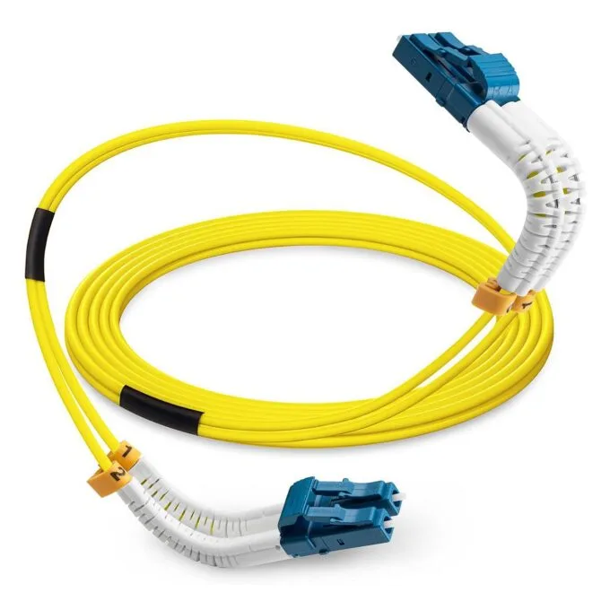Bendable LC-LC Singlemode Fibre Cable Duplex 2m OS2 — image 4