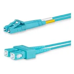 LC-SC Multi Mode Fibre Cable Dublex OM3 50/125 LSZH 1M
