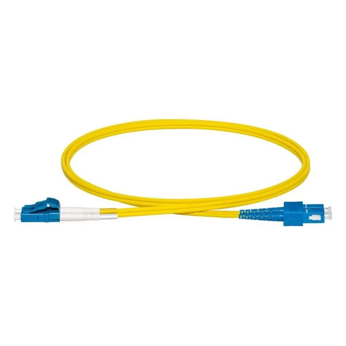 LC-SC Single Mode Fibre Cable Dublex OS2 9/125 LSZH 10M — image 2