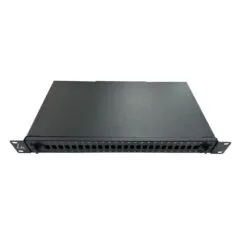 Fibre Patch Panel 19inch 1U 24 Ports for SC Simplex/LC