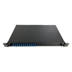 Fibre Patch Panel 19inch 1U with 12 X LC Duplex
