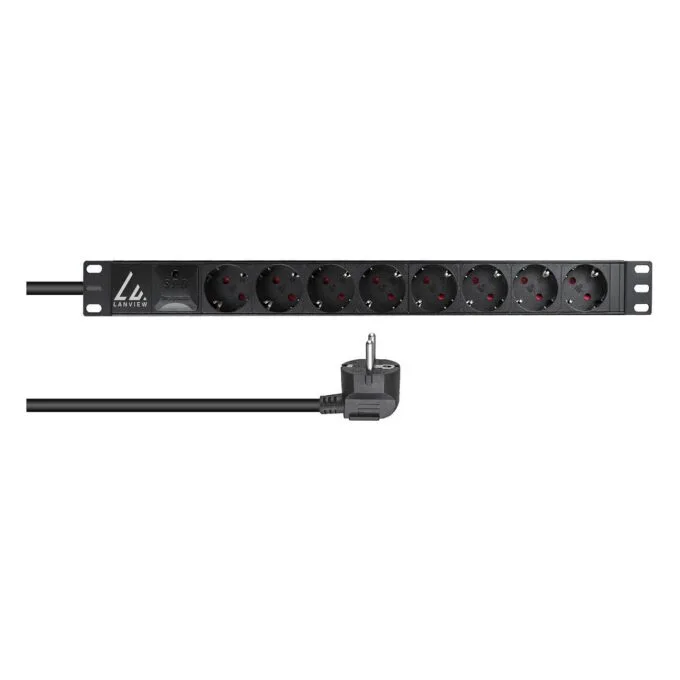Rack mount power strip, — image 1