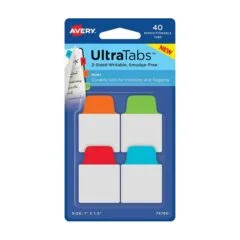 AVERY Zweckform UltraTabs Mini Haftmarker farbsortiert 40 Blatt
