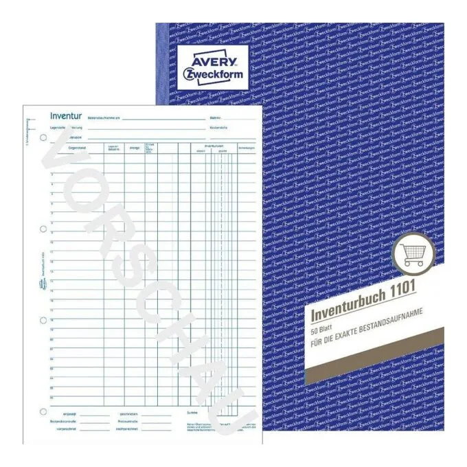 AVERY Zweckform Inventurbuch 1101, 1 St. — image 2