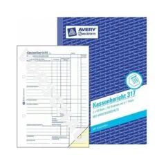 AVERY Zweckform Kassenbericht Formularbuch 317, 1 St.