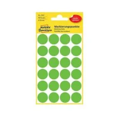AVERY Zweckform Klebepunkte 3597 grün Ø 18,0 mm, 96 St.