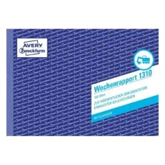 AVERY Zweckform Wochenrapport Formularbuch 1310, 1 St.