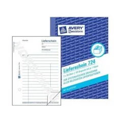 AVERY Zweckform Lieferschein Formularbuch 724, 1 St.