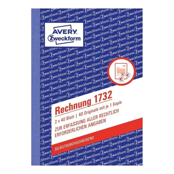 AVERY Zweckform Rechnung Formularbuch 1732, 1 St. — image 1