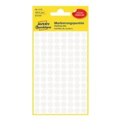 AVERY Zweckform Klebepunkte 3175 weiß Ø 8,0 mm, 416 St.