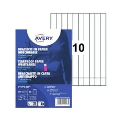 AVERY Zweckform Eintrittsbänder pink, 500 St.