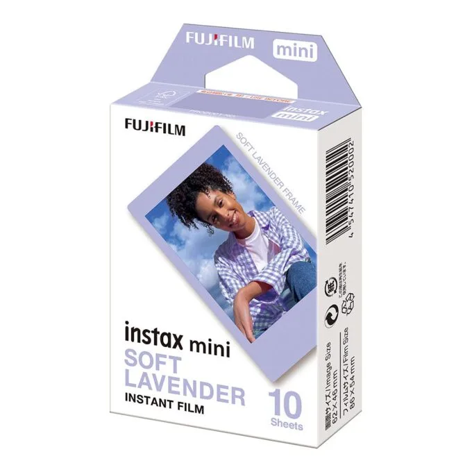 Fujifilm instax mini Film soft lavender — image 1