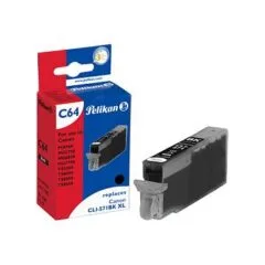 Pelikan Tinte Canon C64 CLI571BK XL schwarz kompatibel