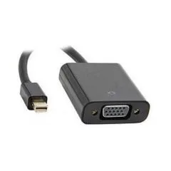 Mini DP - VGA adapter black,