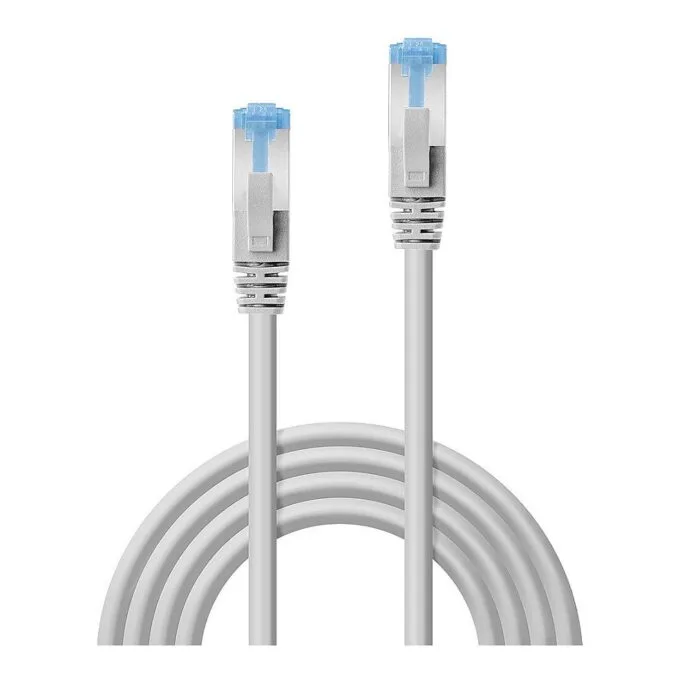 Patchkabel Cat.6A S/FTP TPE, grau 0,5m — image 3