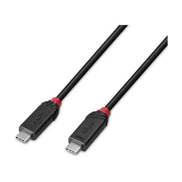 1m USB4 240W Typ C Kabel, Black Line — image 5