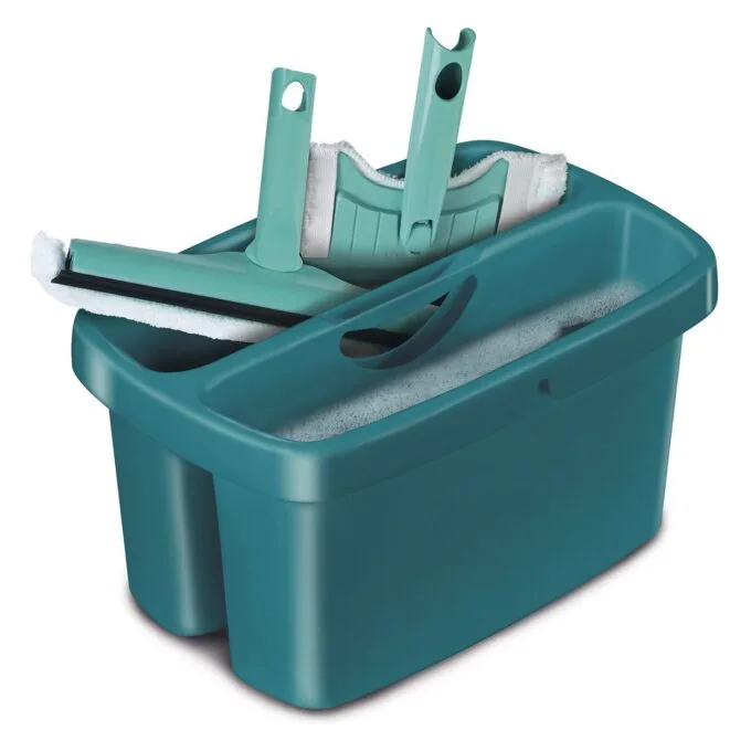 LEIFHEIT Putzeimer 2x 3,0 l türkis — image 2