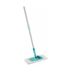 LEIFHEIT Staubwischer SUPERDUSTER Floor grau, türkis, weiß Kunststoff 39,0 cm breit