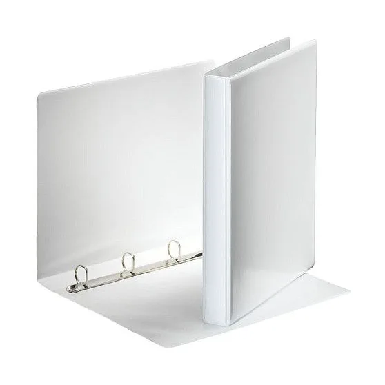 Esselte Präsentationsringbücher 4-Ringe DIN A4 3.8 cm weiß — image 1