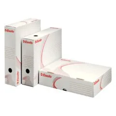 Esselte Archivboxen 25,5 x 32,9 x 8,0 cm weiß