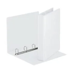 Esselte Präsentationsringbücher 4-Ringe DIN A4 5.1 cm weiß