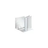 Esselte Präsentationsringbücher 4-Ringe DIN A4 6.2 cm weiß