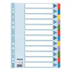 Esselte Ordnerregister Vollformat blanko DIN A4
