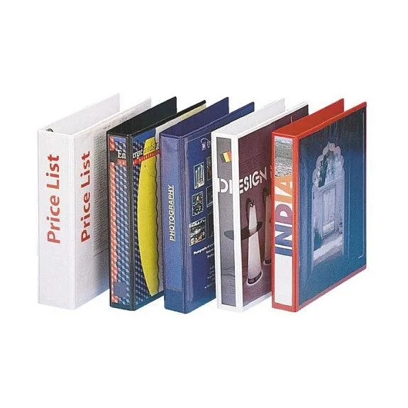 Esselte Präsentationsringbücher 4-Ringe DIN A4 3 cm weiß — image 1