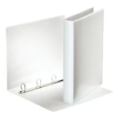 Esselte Präsentationsringbücher 4-Ringe DIN A4 4.4 cm weiß