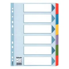 Esselte Ordnerregister Vollformat blanko DIN A4
