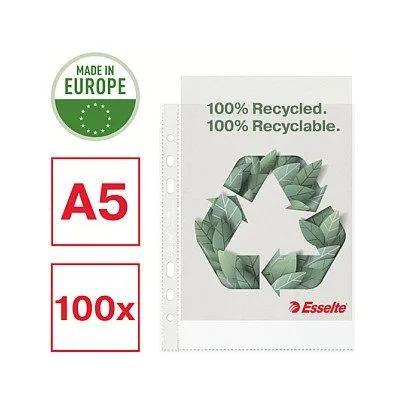 Esselte Prospekthüllen A5 0.07 mm transparent — image 3
