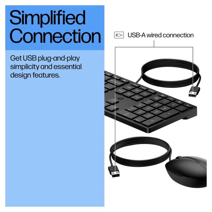 HP Wired 320MK Mouse and Keyboard SmartBuy (IT) — image 4